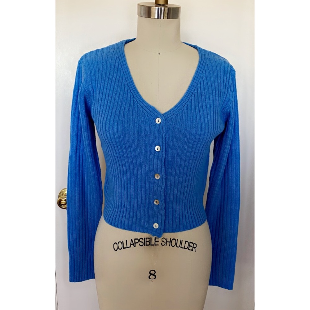 Boohoo Rib Knit Cardigan